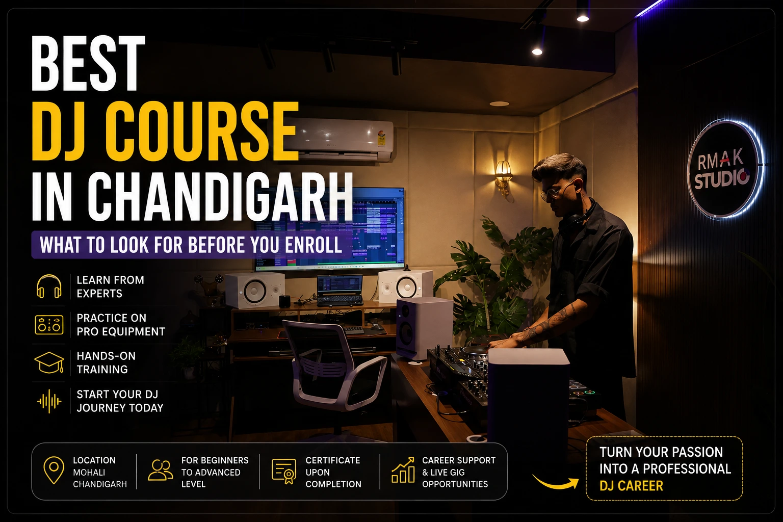 Best DJ Course in Chandigarh