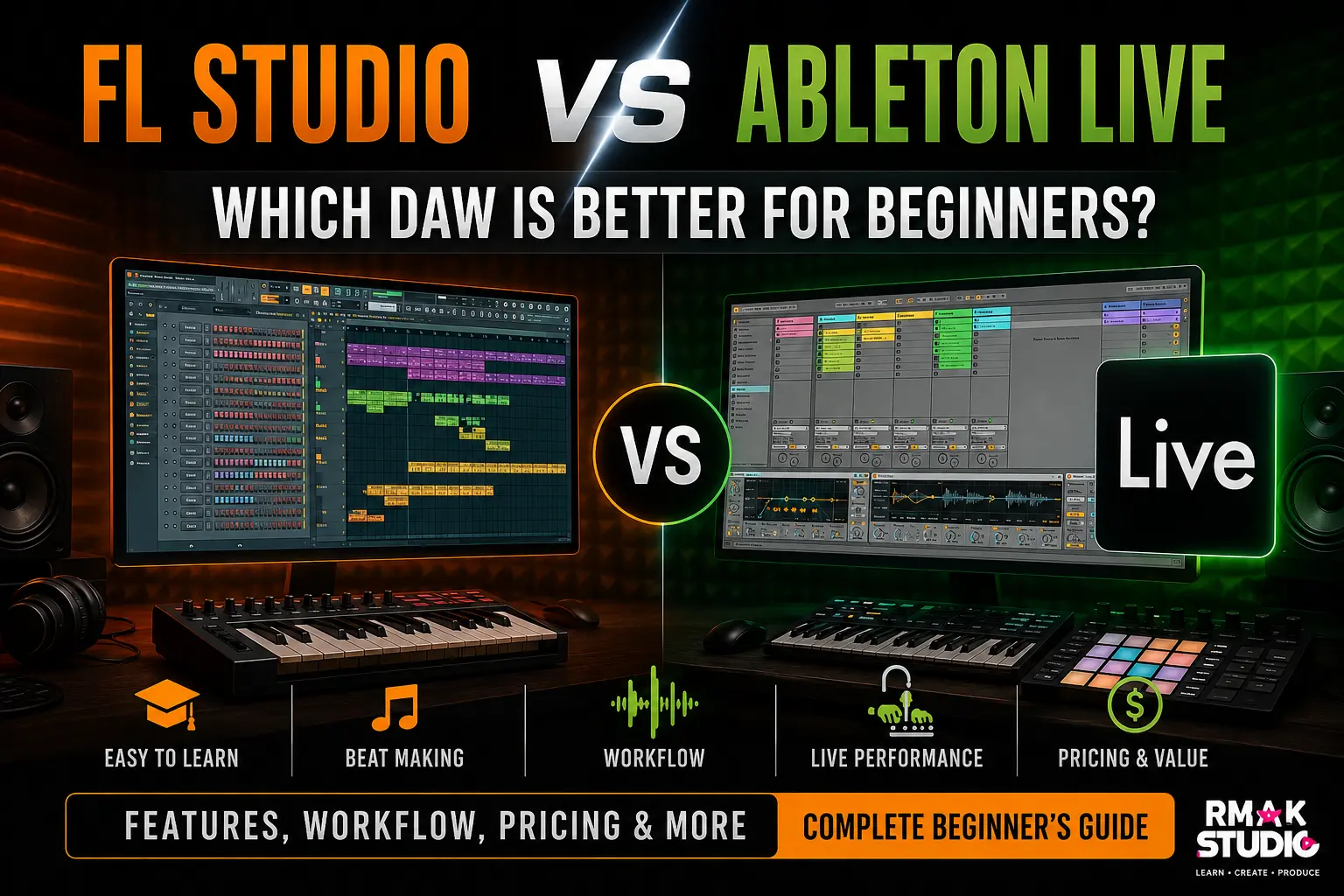 FL Studio vs Ableton Live